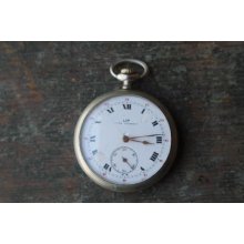 Rare Antique Vintage Lip Ww1 Very Beautiful French Military Pocket Watch