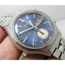 Rare Vintage Seiko Chronograph 7016-8001 Automatic.