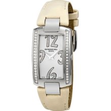 Raymond Weil Shine Diamond Mother Of Pearl Dial Steel With Cream Strap Ladies