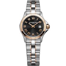 Raymond Weil Women's Parsifal Black Dial Watch 9460-SG5-00208