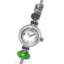 Reflection Beads Sterling Silver Watch Spring Butterfly & QRSWA1SET-20