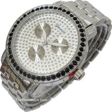 Rhinestones Hip-hop Geneva Men's Watch Gm24sb