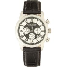 River Woods Men's RWC 4 M BD LB Chronograph Date Steel Watch ...