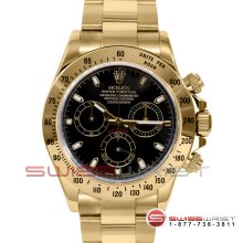 Rolex Daytona Yellow Gold Black Dial 116528