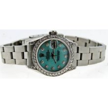 Rolex Ladies Datejust Watch Diamond Dial Lugs Yr 1978