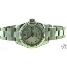 Rolex Ladies Steel Datejust Watch Diamond Dial Yr 2010