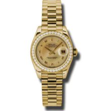 Rolex Lady Diamond President 26mm 179138 CHMDRP Womens Watch