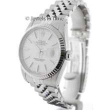 Rolex Men's Datejust 16234 E Stainless Steel Automatic