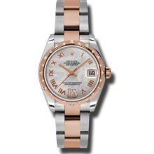 Rolex Oyster Perpetual Datejust 178341 mdro women Watch