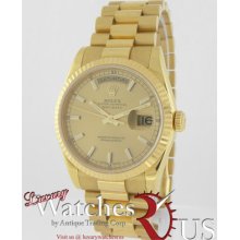 Rolex President Rolex Yellow Gold President Reference 118238