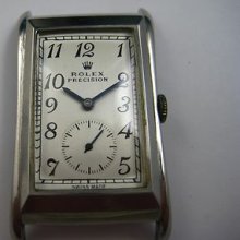 Rolex Rare Vintage Ref. 1490 Stainless Steel Prince Case Dates 1940's Buy It Now