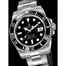 Rolex Watch Submariner Date 40 Mm Authentic With Box & Papers