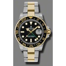 Rolex Watches GMTMaster II Steel and Gold 116713LN