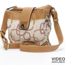 Rosetti Looped Circle Double Time Crossbody Bag