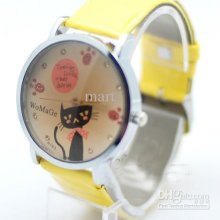 Sample Sale Fascinating Nice Quartz Watch Cat Watch Fashion Unisex W