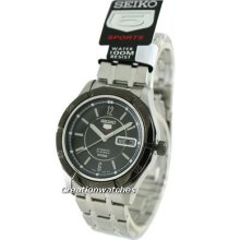 Seiko 5 Sports Automatic 24 Jewels 100m Srp297k1 Srp297k Srp297 Mens Watch