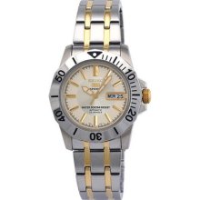 Seiko 5 Sports Snzf79 Two Tone 100m Automatic Watch