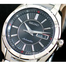 Seiko Presage Automatic / Hand Winding Sapphire Black 100m Watch Srp175j1 Japan