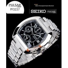 Seiko Pulsar Performance Men's Time Chronogrpah Watch Pf3237