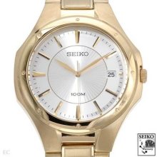 Seiko Sgef64 Men's Watch Yellow/yellow