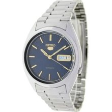 Seiko SNXG51 Mens Watch Seiko 5 Automatic Dress Blue Dial