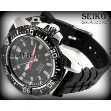 Seiko Sportura Kinetic Divers Strap Watch Ska511p2