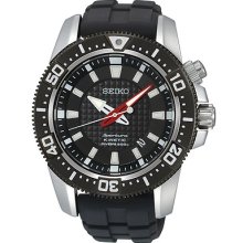 Seiko Sportura Ska511p2 Men's Polyurethane Band Kinetic 200m Diver Watch