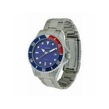 Sekonda Gents Stainless Steel Watch With Blue Dial & Luminious Hands