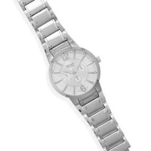 Silver Tone Fashion Watch