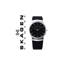 Skagen Denmark Mens Watch 695XLSLB Slimline