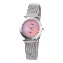 Skagen Steel Light Pink Glitz Ladies Watch - 107SSSP