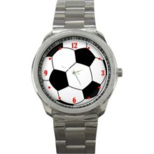 Soccer Ball Design Football Sport Watch Fit Your Tshirt