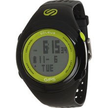 Soleus GPS Fit 1.0 Black/Lime: Soleus GPS Watches