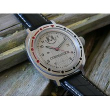 Soviet watch Russian watch Vostok Komandirskie Men's Military ussr watch SERVICED CCCP Wostok