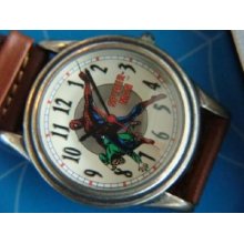 Spider Man Prototype Watch, By Fossil, Very Rare