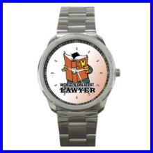 Sport Metal Watch LAWYER Attorney Judge Men Women Boys (12463825)