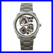 Sport Metal Watch Shih Tzu Kid Dog Puppy Animal Pet Boy (12464380)