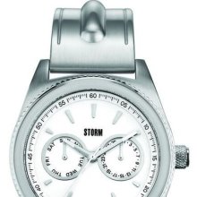 Storm London Watch Exar White Silver Wrist Mens Man Gents Luxury Sport Quartz