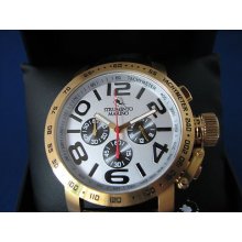 Strumento Marino Reef Collection Quartz Date Watch Msrp $1170.00