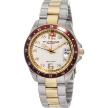 Stuhrling 290 122ll22 Lifestyles Regatta Galleon Swiss Quartz Date Woman's Watch