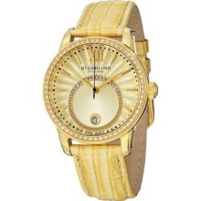 Stuhrling Original Women's 5441135a15 Vogue Audrey Swiss Quartz Swarovski Watch