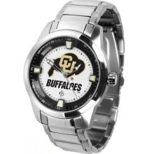 Suntime Colorado Buffaloes Titan Steel Watch