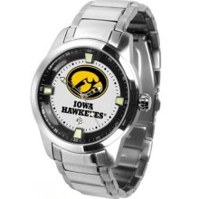 Suntime Iowa Hawkeyes Titan Steel Watch