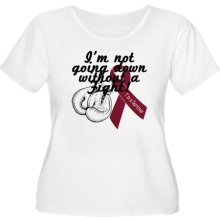 Survivor Fight Multiple Myeloma.Png Womens Plus Size T-Shirt