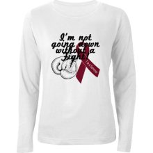 Survivor Fight Multiple Myeloma.Png Womens Long Sleeve T-Shirt