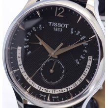 Swiss Made 2013 Tissot Tradition Retrograde Sapphire Series T063.637.16.057.00