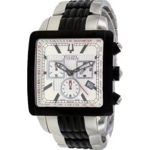 Swiss Made Bulova Accutron 65b143 Masella Collection Chronograph Men's Watch