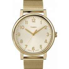 T2N598 Timex Ladies PREMIUM ORIGINALS Gold Watch