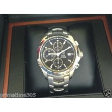 Tag Heuer Link Cjf2114ba0576 Auto Chronograph Wrist Watch For Men/ Skeleton Back