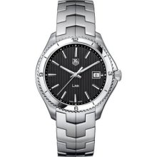 Tag Heuer Link Wat1110.ba0950 Gents Steel Bracelet Stainless Steel Case Watch